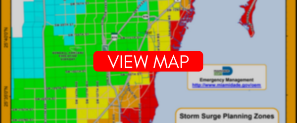 Storm Surge Flood map